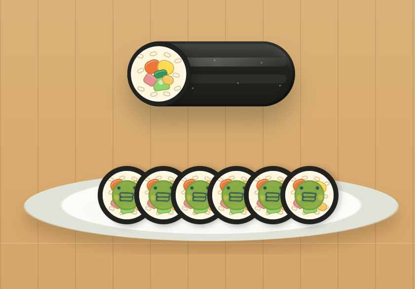최애김밥을 만들자